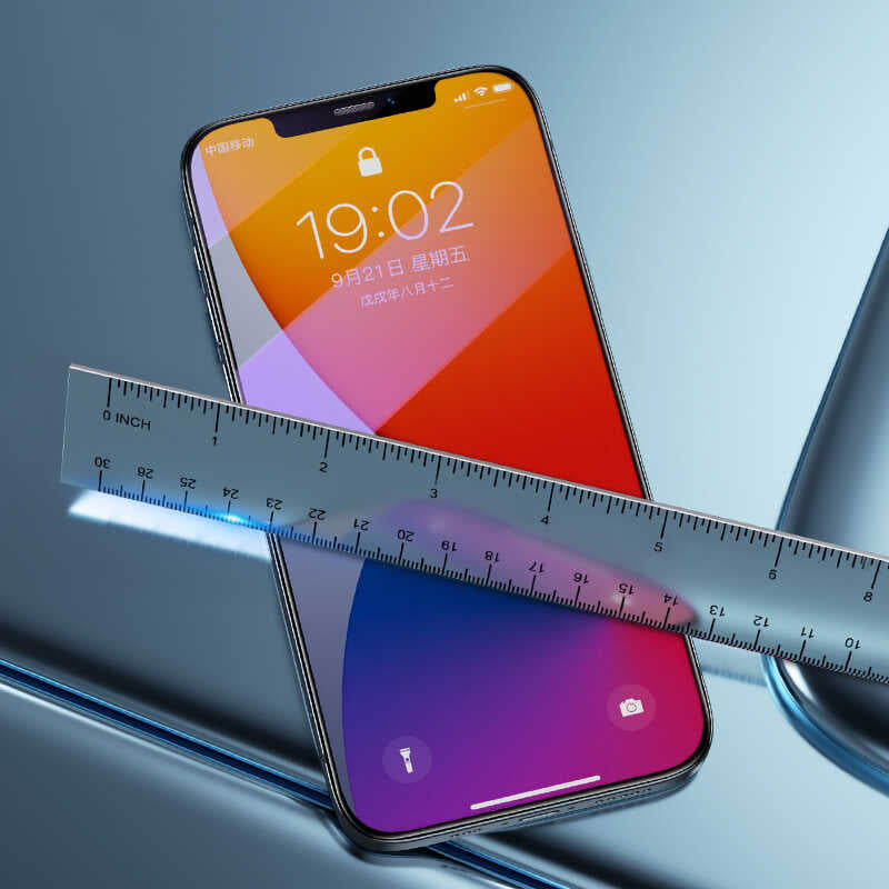 Apple iPhone 12 Pro Benks KR Pro Anti-Bluelight Ekran Koruyucu Siyah