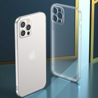 Apple iPhone 12 Pro Benks Matte Electroplated TPU Kapak Gümüş