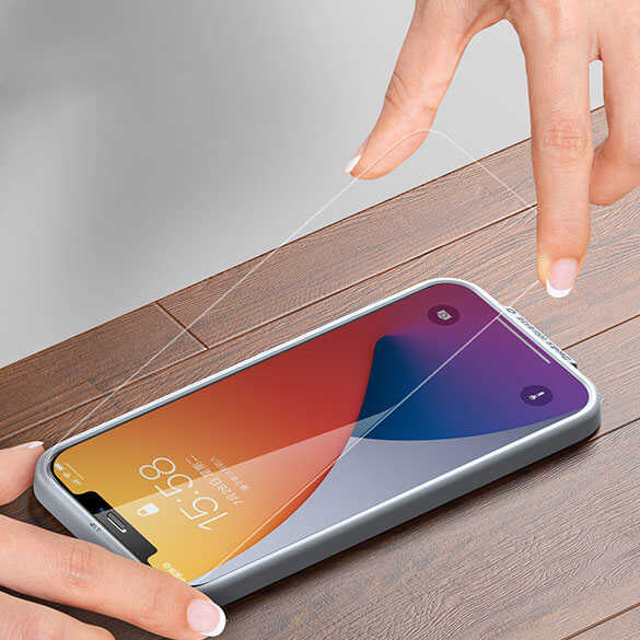 Apple iPhone 12 Pro Benks OKR+Dust Proof Ekran Koruyucu Renksiz