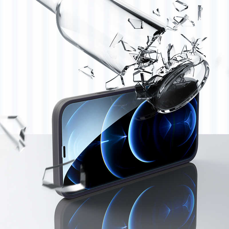 Apple iPhone 12 Pro Kılıf Benks Full Covered 360 Protective Kapak Siyah