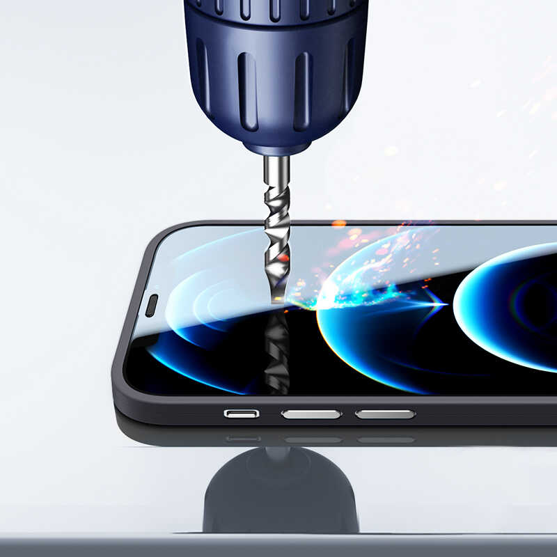 Apple iPhone 12 Pro Kılıf Benks Full Covered 360 Protective Kapak Siyah