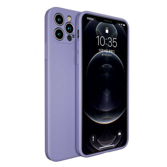 Apple iPhone 12 Pro Kılıf Benks Painting TPU Kapak Lavendery Gray