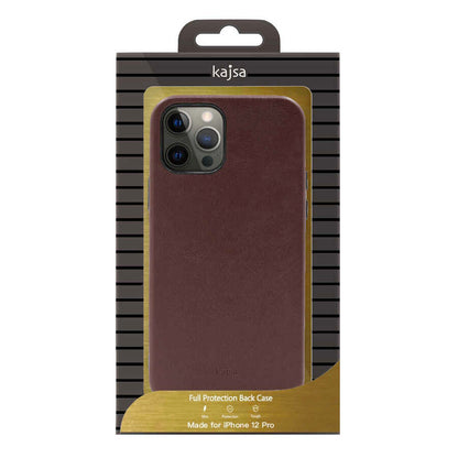 Apple iPhone 12 Pro Kılıf Kajsa Crazy Horse Kapak Mavi