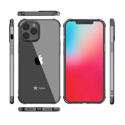 Apple iPhone 12 Pro Kılıf Kajsa Transparent Kapak Renksiz