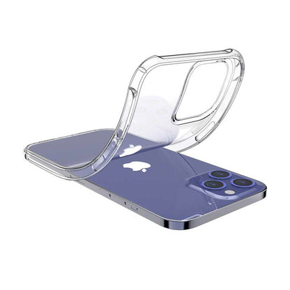 Apple iPhone 12 Pro Kılıf Kajsa Transparent Kapak Renksiz