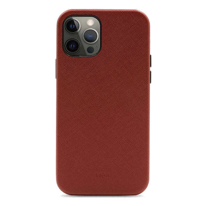 Apple iPhone 12 Pro Kılıf Kajsa Woven Kapak Mavi