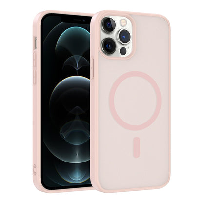 Apple iPhone 12 Pro Kılıf M-safe Şarj Özellikli Zore Babet Kapak