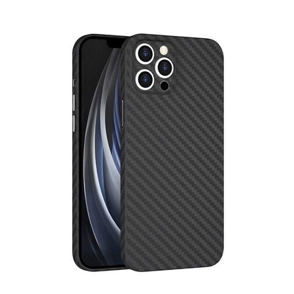 Apple iPhone 12 Pro Kılıf Wiwu Skin Carbon PP Kapak Siyah