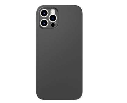 Apple iPhone 12 Pro Kılıf Wiwu Skin Nano PP Kapak Siyah