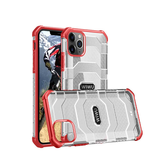 Apple iPhone 12 Pro Kılıf Wiwu Voyager Kapak Koyu Yeşil