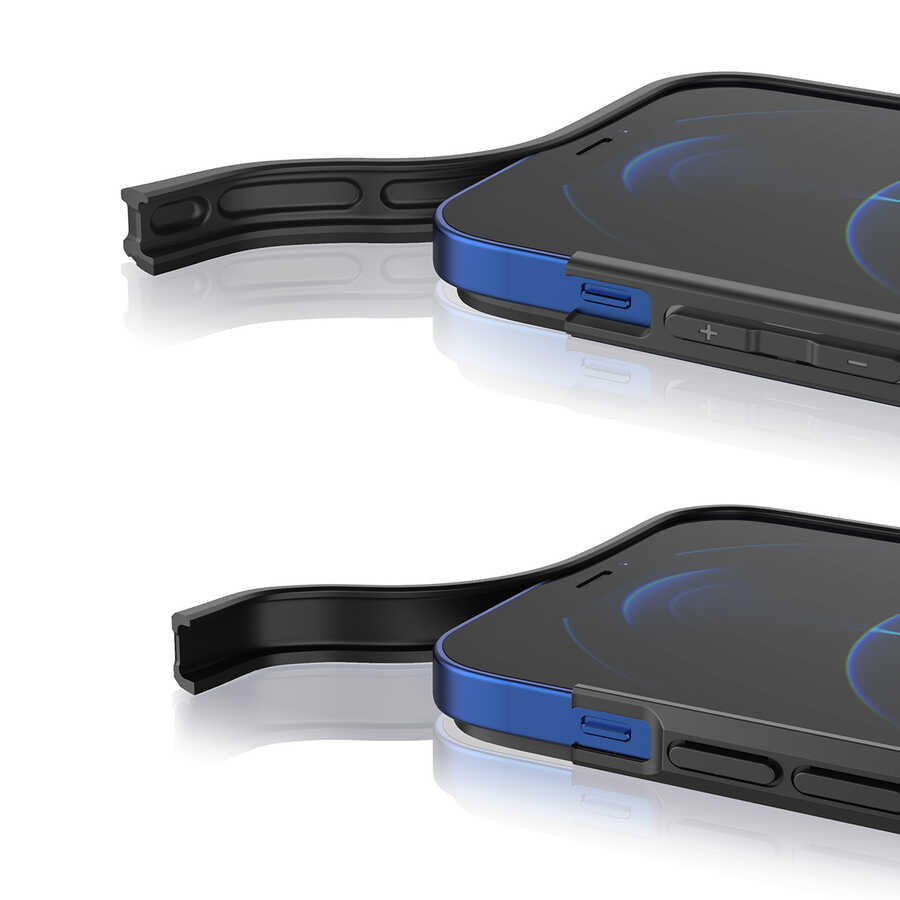 Apple iPhone 12 Pro Kılıf Wlons Hill Kapak Sarı