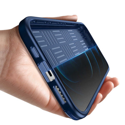 Apple iPhone 12 Pro Kılıf Wlons Hill Kapak Açık Yeşil