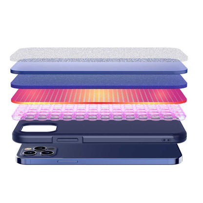 Apple iPhone 12 Pro Kılıf Wlons Hill Kapak Turuncu