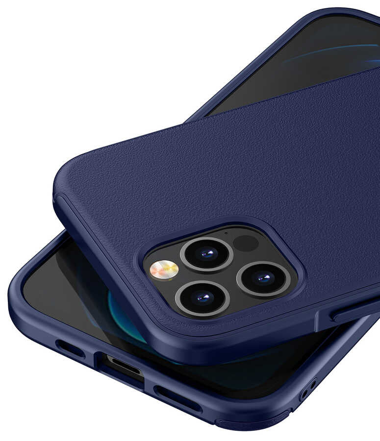 Apple iPhone 12 Pro Kılıf Wlons Hill Kapak Siyah