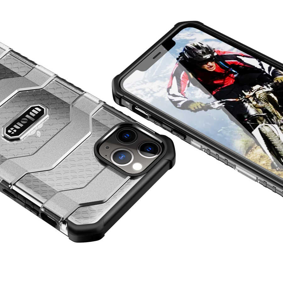 Apple iPhone 12 Pro Kılıf Wlons Mit Kapak Yeşil