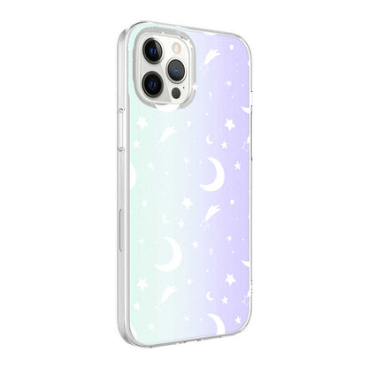 Apple iPhone 12 Pro Kılıf Zore M-Blue Desenli Kapak
