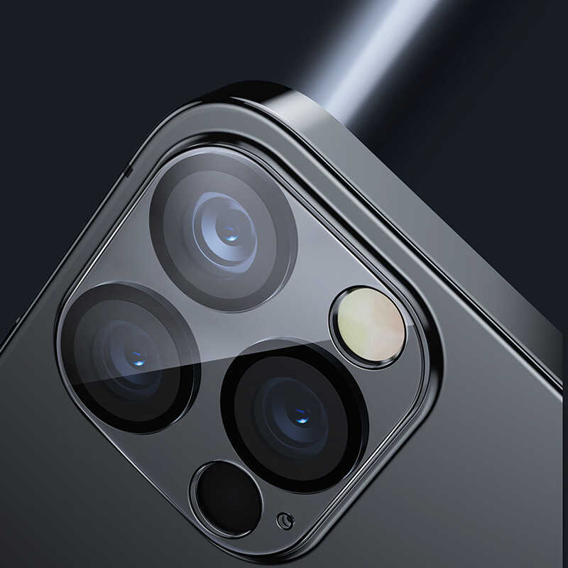 Apple iPhone 12 Pro Max Benks İntegrated Kamera Lens Koruyucu Cam Renksiz