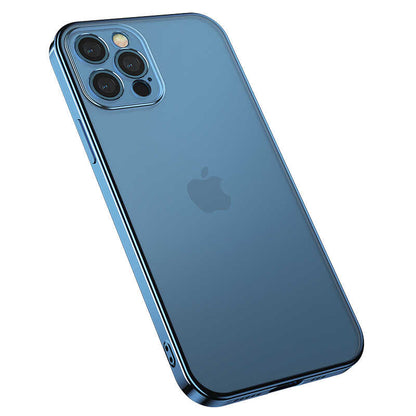 Apple iPhone 12 Pro Max Benks Matte Electroplated TPU Kapak Renksiz