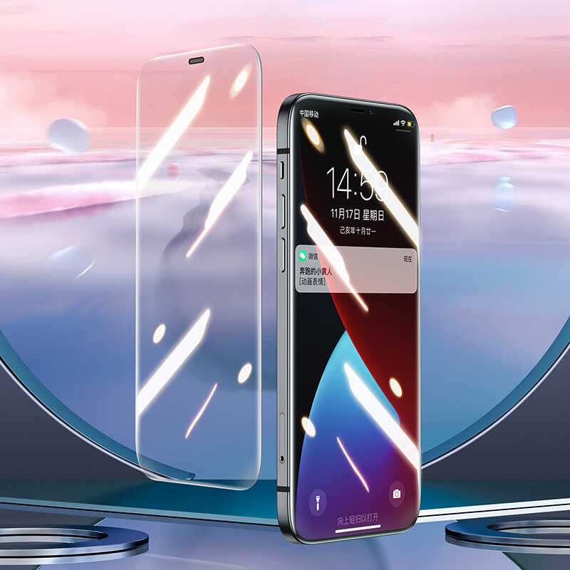 Apple iPhone 12 Pro Max Benks OKR+Dust Proof Ekran Koruyucu Renksiz