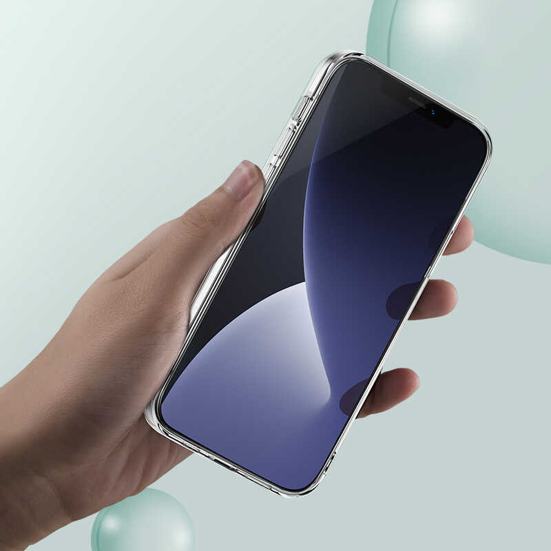 Apple iPhone 12 Pro Max Kılıf Benks Transparent Kapak Renksiz