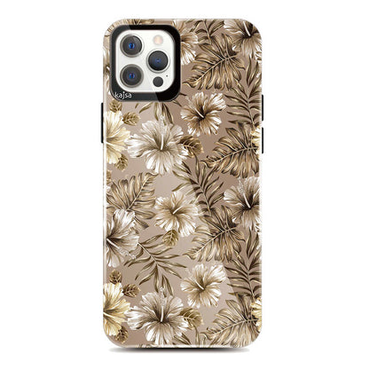 Apple iPhone 12 Pro Max Kılıf Kajsa Botanic Kapak NO1