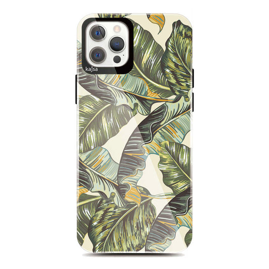 Apple iPhone 12 Pro Max Kılıf Kajsa Botanic Kapak NO3