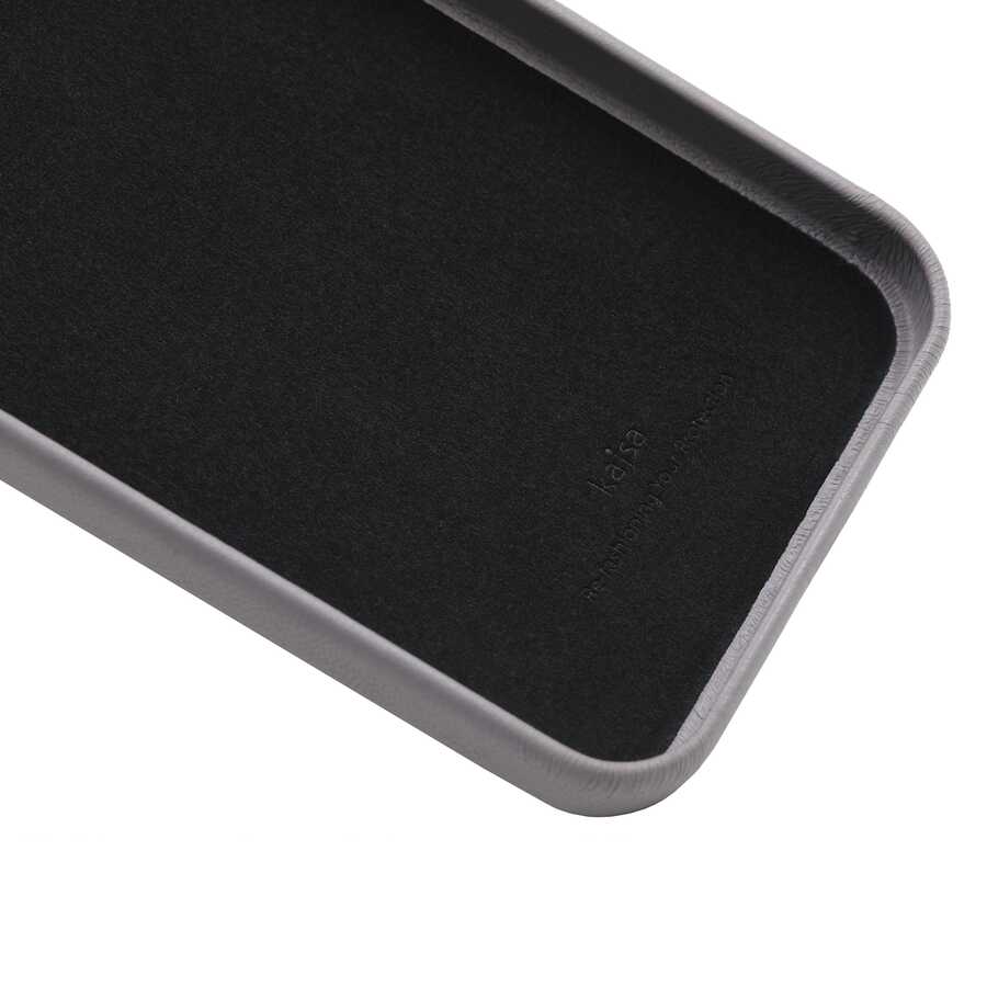 Apple iPhone 12 Pro Max Kılıf Kajsa Crazy Horse Kapak Siyah