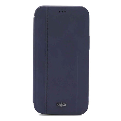 Apple iPhone 12 Pro Max Kılıf Kajsa Dale Serisi Parallel PU Folio Kapaklı Kılıf Kırmızı