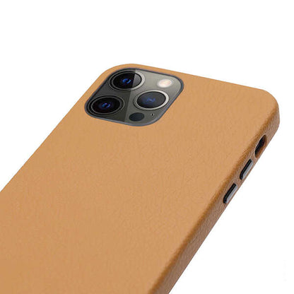 Apple iPhone 12 Pro Max Kılıf Kajsa Litchi Kapak Mavi