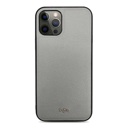 Apple iPhone 12 Pro Max Kılıf Kajsa Luxe Collection Hakiki Deri Kapak Yeşil