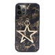 Apple iPhone 12 Pro Max Kılıf Kajsa Starry Serisi Marble Kapak NO4