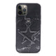 Apple iPhone 12 Pro Max Kılıf Kajsa Starry Serisi Marble Kapak NO1