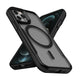 Apple iPhone 12 Pro Max Kılıf M-safe Şarj Özellikli Renkli Kenar Airbag Şeritli Zore Lamer Kapak