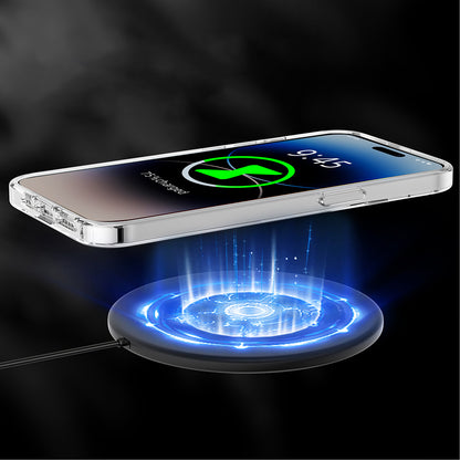 Apple iPhone 12 Pro Max Kılıf M-safe Şarj Özellikli Youngkit Coloured Glaze Serisi Kapak Siyah