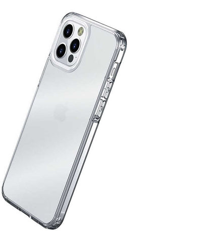 Apple iPhone 12 Pro Max Kılıf Wlons H-Bom Kapak Renksiz