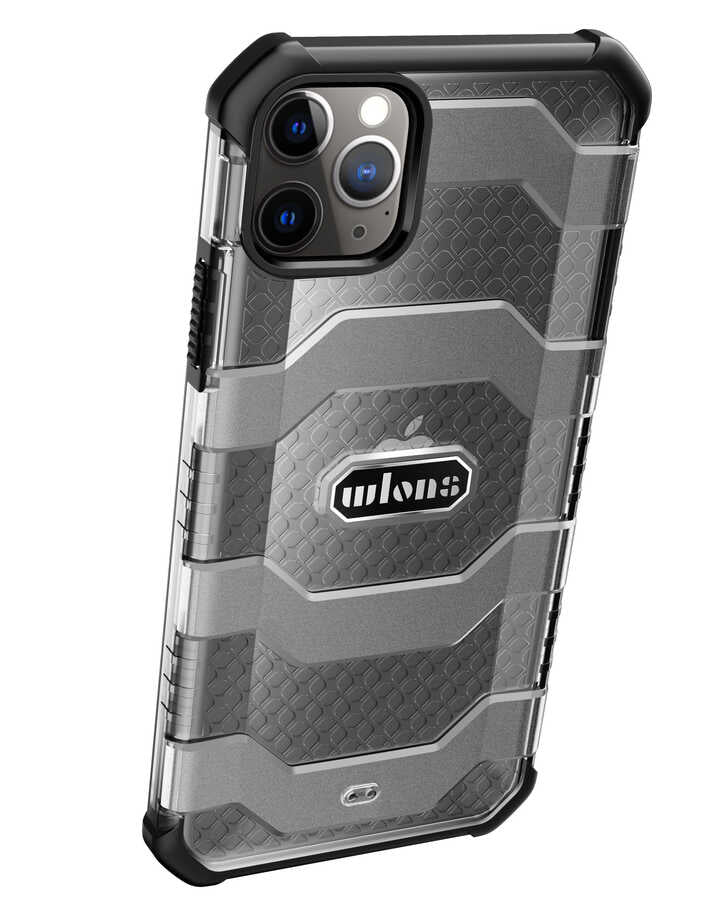 Apple iPhone 12 Pro Max Kılıf Wlons Mit Kapak Kırmızı