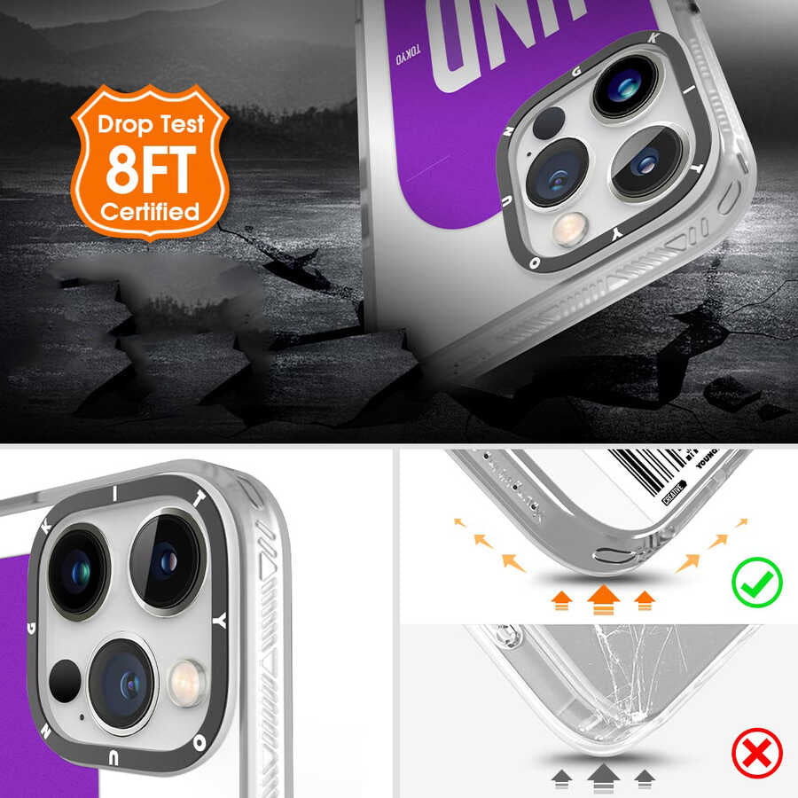 Apple iPhone 12 Pro Max Kılıf YoungKit Any Time Trip Serisi Kapak CL025 Tokyo