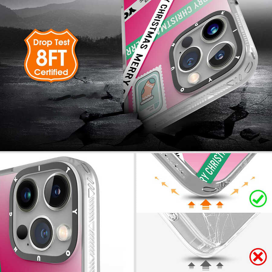 Apple iPhone 12 Pro Max Kılıf YoungKit Holiday Serisi Kapak Beyaz