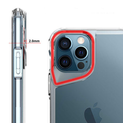 Apple iPhone 12 Pro Max Kılıf Zore T-Max Kapak Renksiz