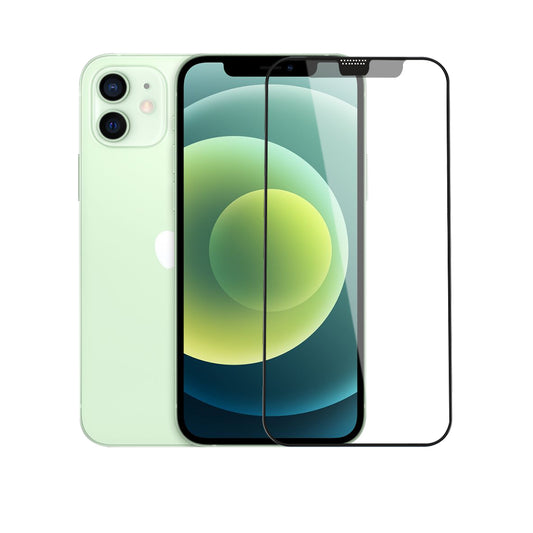 Apple iPhone 12 Wiwu iVista Screen Matte Ultra Güçlü Temperli Mat Ekran Koruyucu Siyah