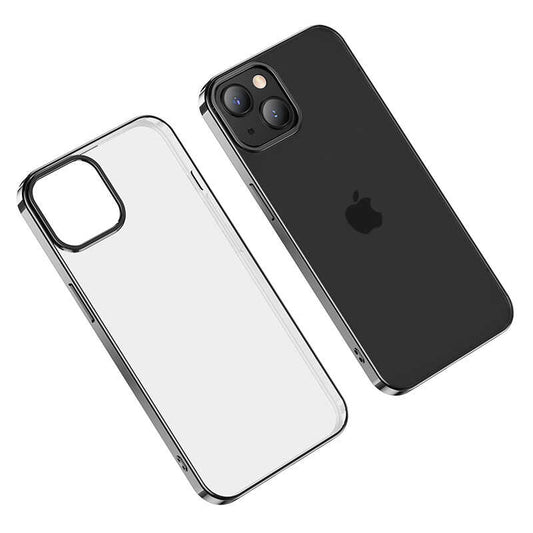 Apple iPhone 13 Benks Matte Electroplated TPU Kapak Renksiz