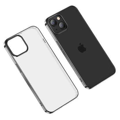 Apple iPhone 13 Benks Matte Electroplated TPU Kapak Mavi