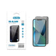 Apple iPhone 13 Go Des OG Glass Privacy Antistatik Temperli Cam Ekran Koruyucu Siyah