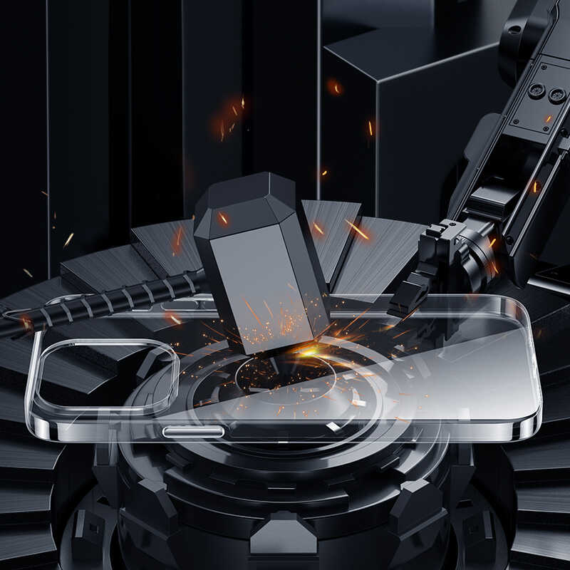 Apple iPhone 13 Kılıf Benks Crystal Series Clear Kapak Renksiz