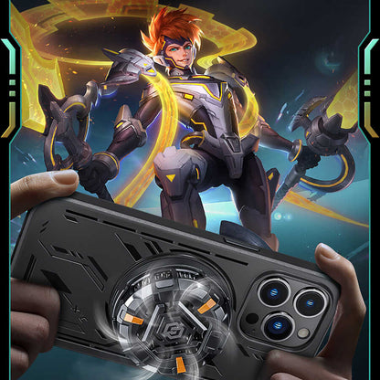 Apple iPhone 13 Kılıf Benks Isınmayı Önleyici Magnetic Oyuncu Telefon Kılıfı Siyah