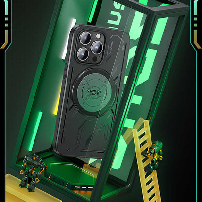 Apple iPhone 13 Kılıf Benks Isınmayı Önleyici Magnetic Oyuncu Telefon Kılıfı Siyah