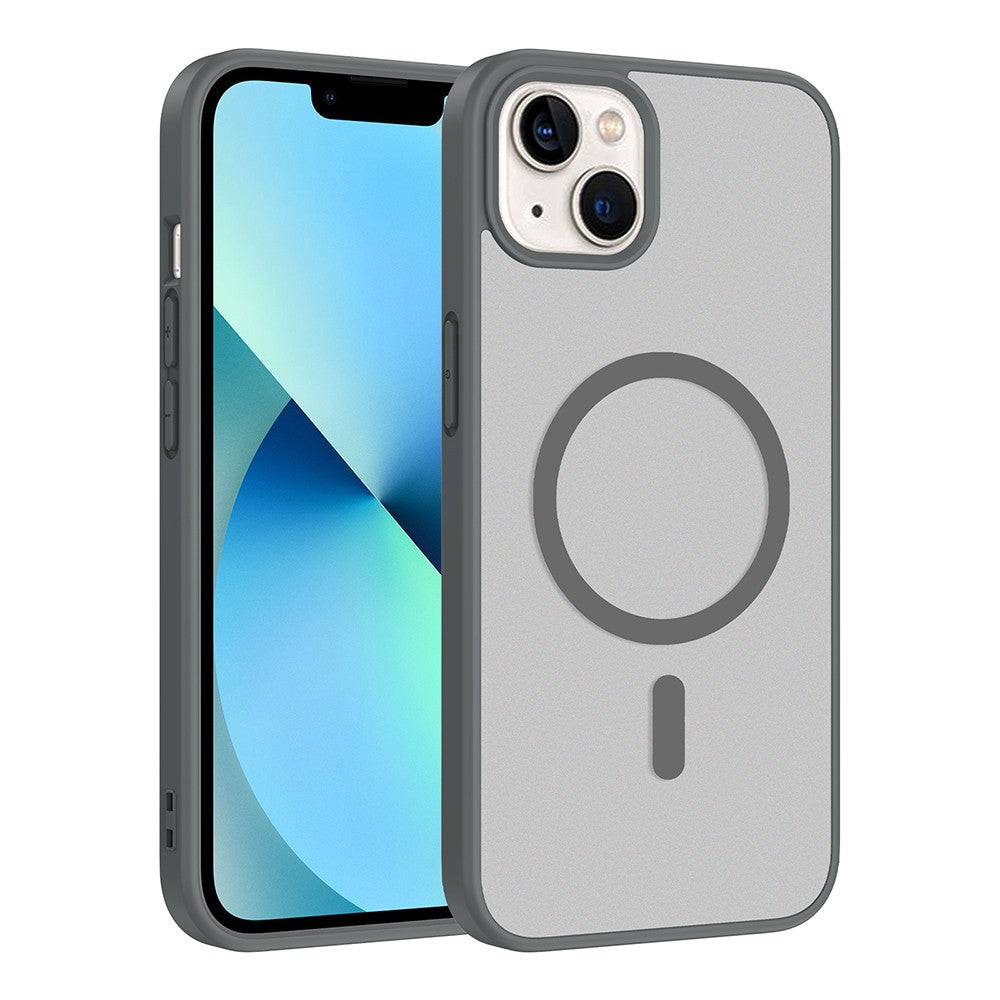 Apple iPhone 13 Kılıf M-safe Şarj Özellikli Zore Babet Kapak