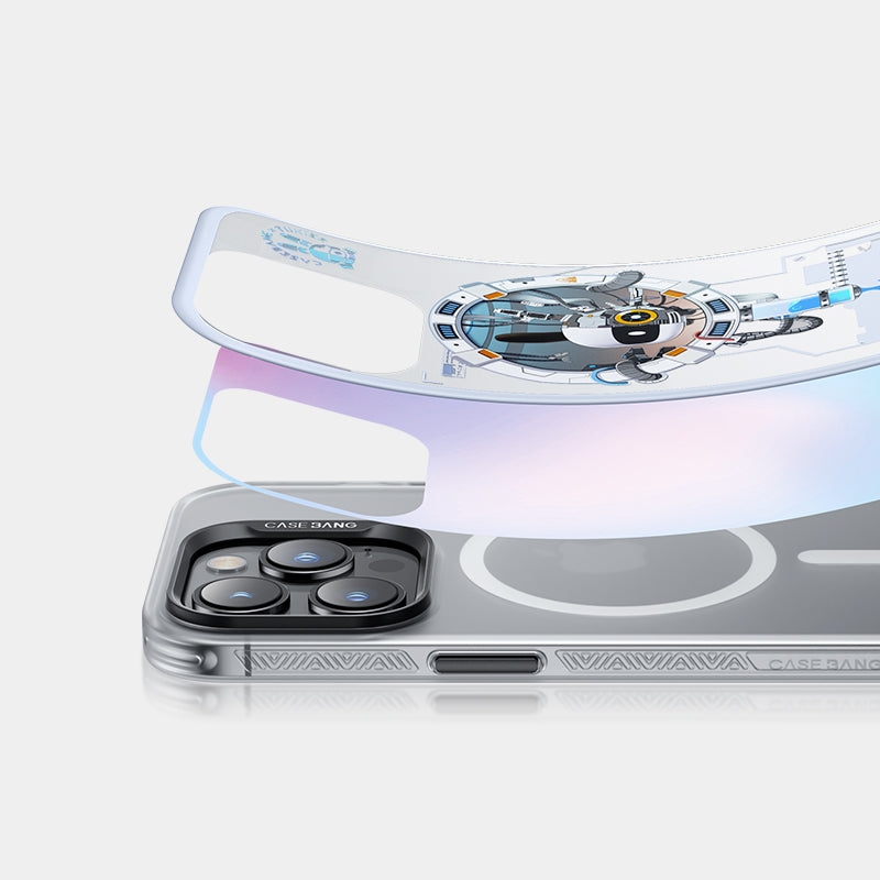 Apple iPhone 13 Kılıf M-safe Şarj Özellikli Benks Casebang Explore Kapak Siyah