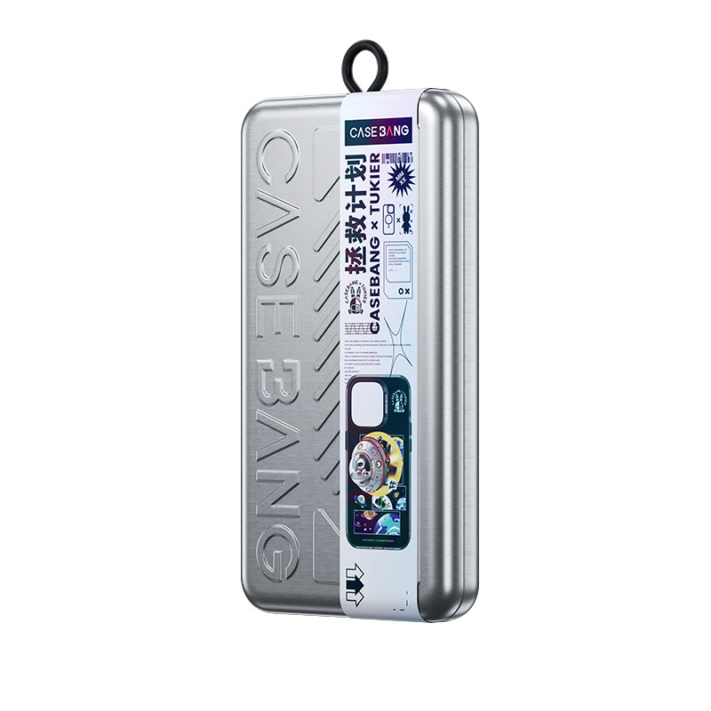 Apple iPhone 13 Kılıf M-safe Şarj Özellikli Benks Casebang Explore Kapak Siyah