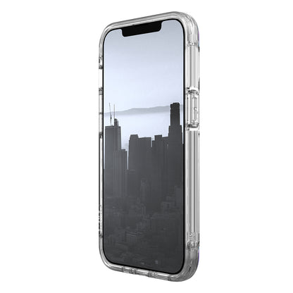 Apple iPhone 13 Kılıf Raptic Air Serisi Airbag Tasarımlı Metal Köşelikli Şeffaf Kapak Colorful